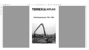 Thumbnail Terex 1704 Terex 1804 Atlas 1704 Atlas 1804 Shop manual Thumbnail Terex 1704 Terex 1804 Atlas 1704 Atlas 1804 Shop manual