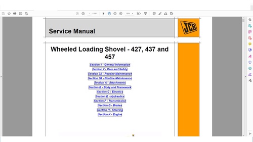 Product picture JCB 427 JCB 437 JCB 457 T4i